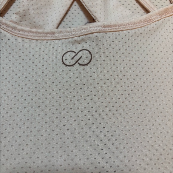 CALIA by Carrie Underwood Light Pink Strappy Tank Top - Picture 5 of 5